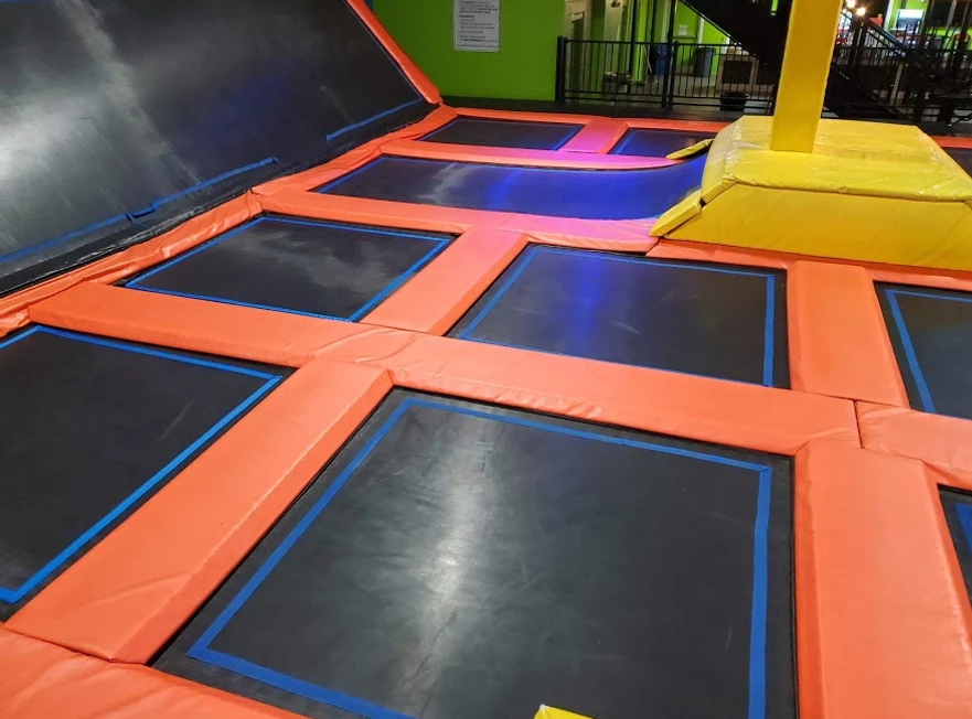 Trampoline Park Cleaning